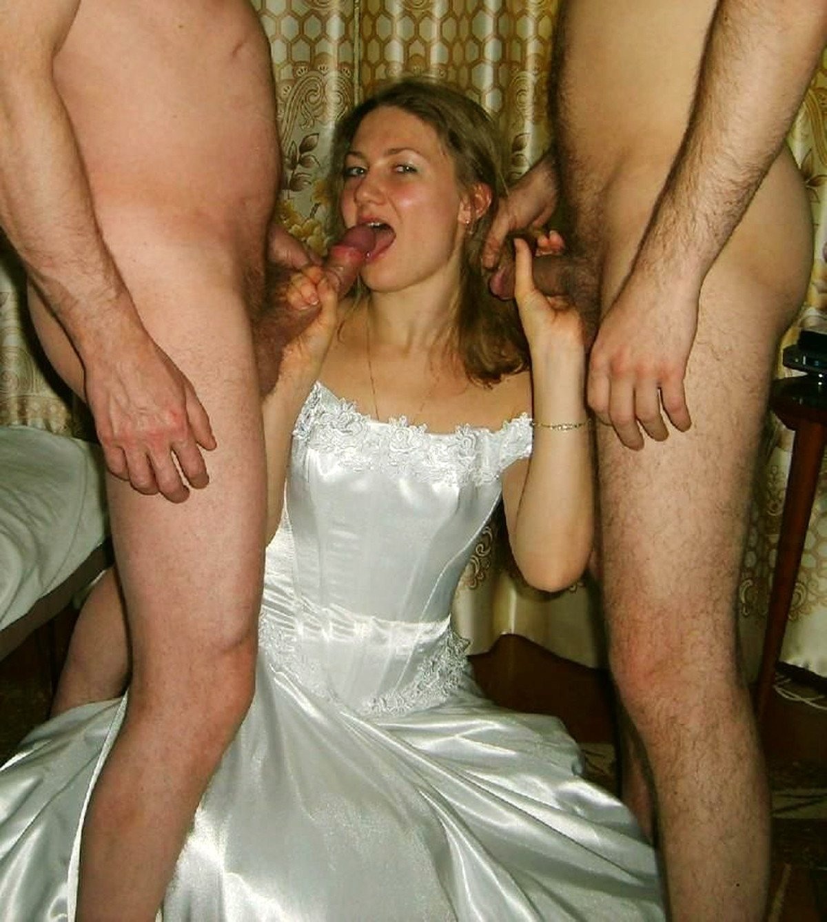 Amateur wedding porn