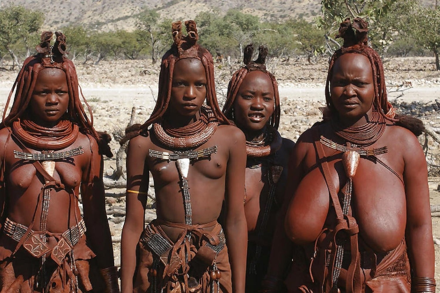 Голые племена африки