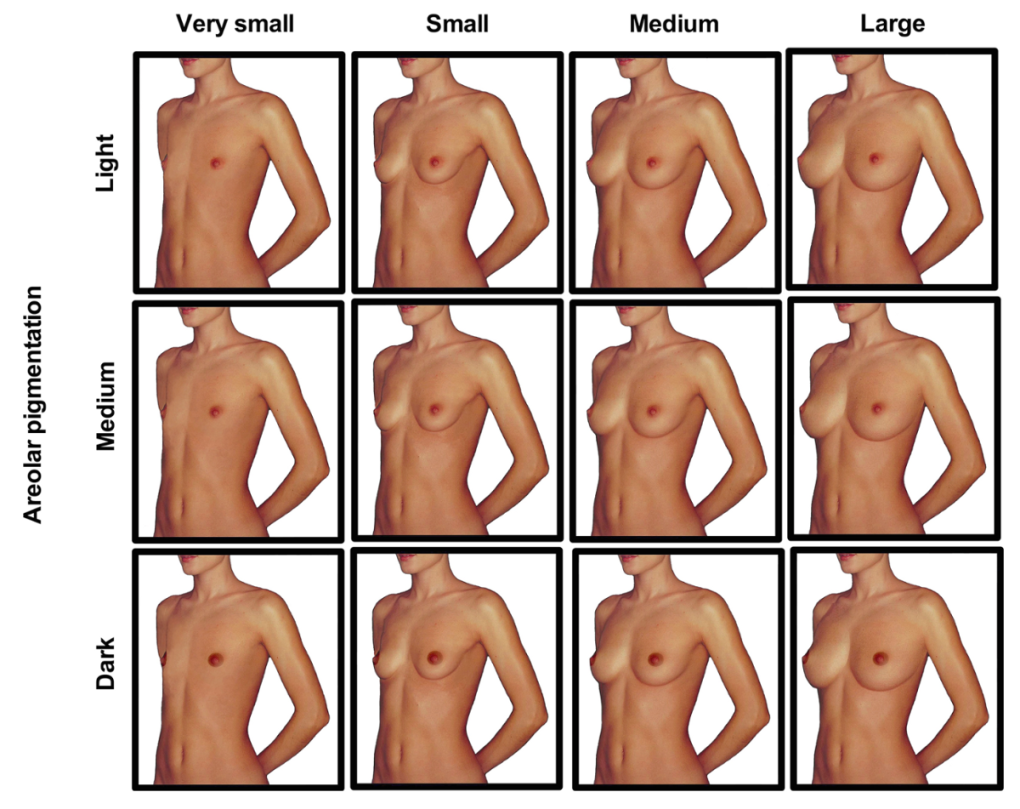 формы женской обнаженной груди фото 36