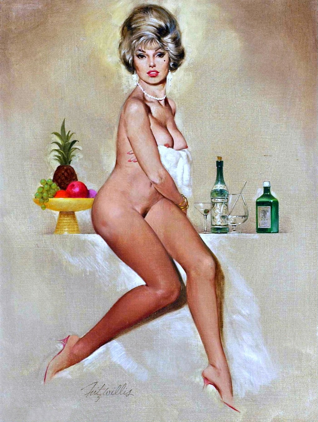 Vintage pinups nude