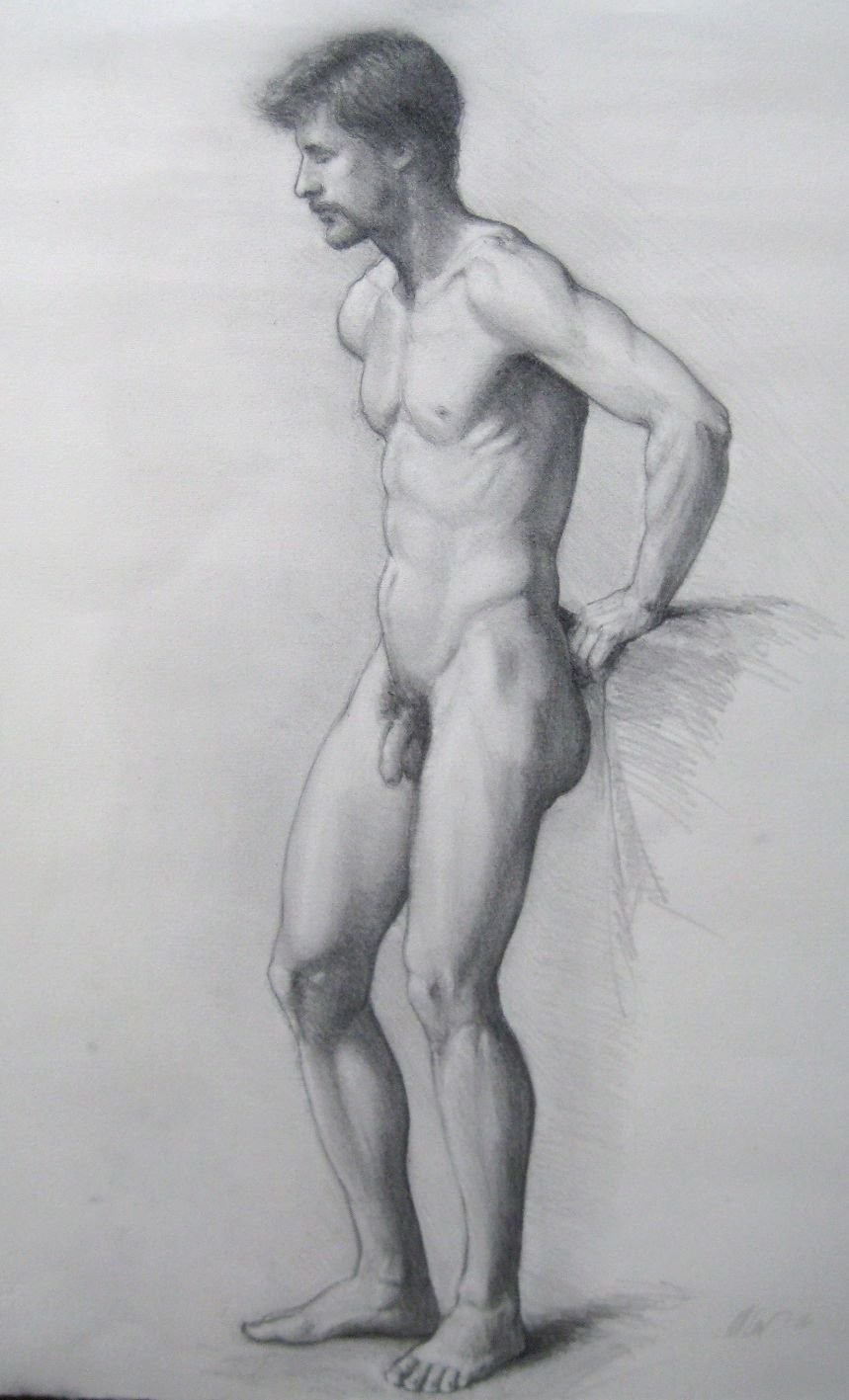 рисованные голые мужики фото 34
