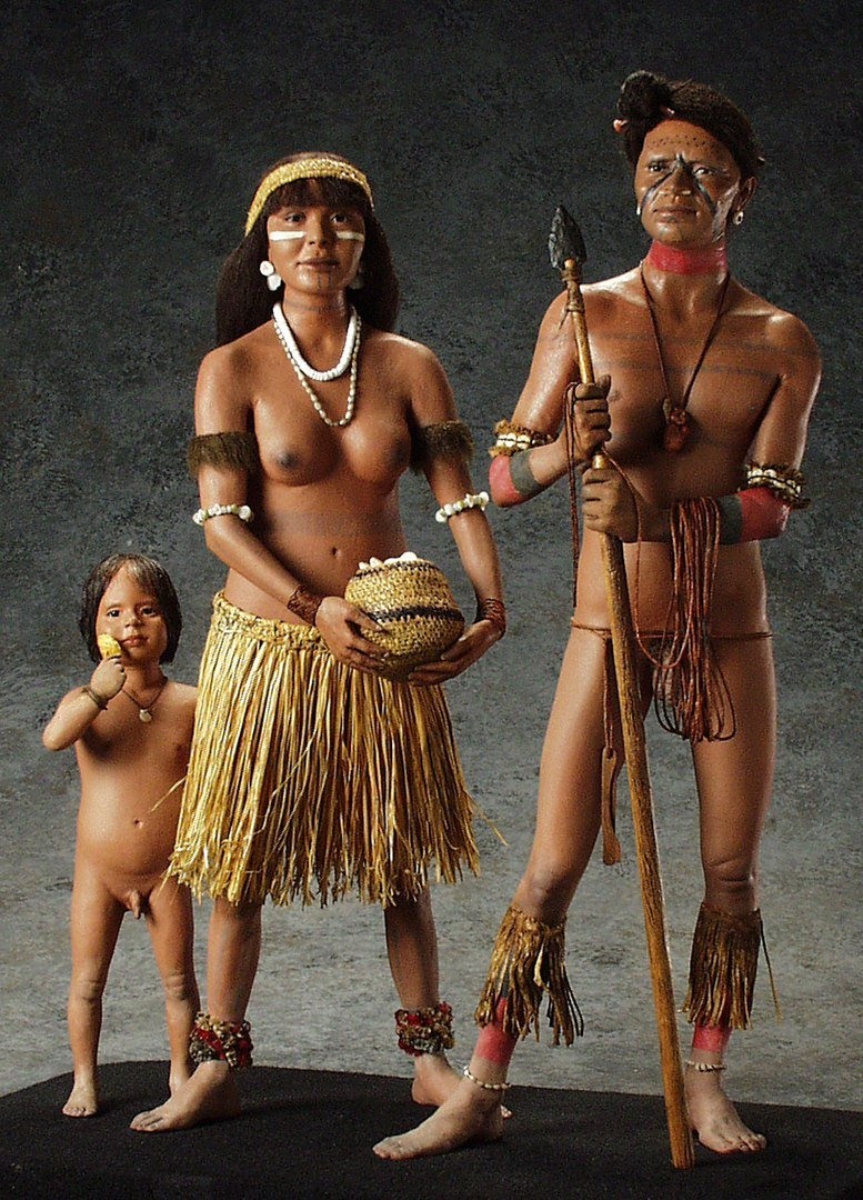 Нудисты из индейского племени