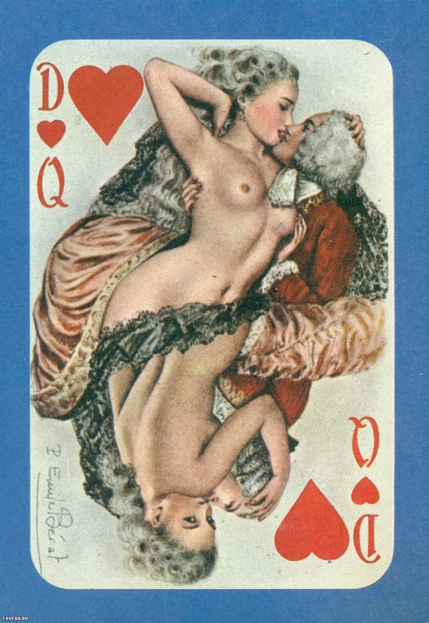 старые игральные карты с голыми бабами фото 82