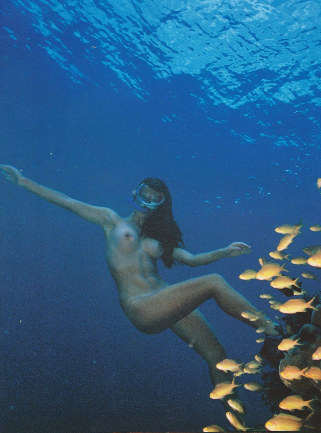 Голые бабы плавают под водой (57 фото)